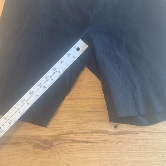 Hilary Radley Bermuda Shorts Black Stretch‎ Women’s Large Preloved - Picture 6 of 10